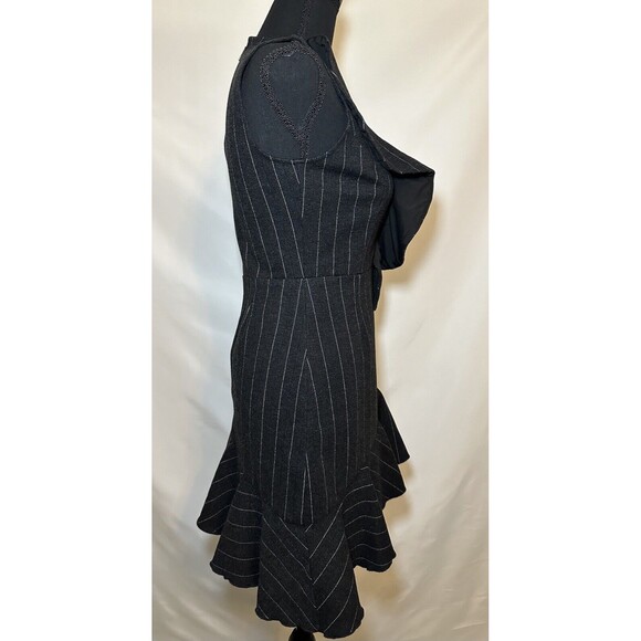 SAYLOR Charcoal‎ Bettie Asymmetrical Mini Dress SIZE SMALL - Picture 7 of 13